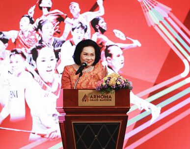 "คุณหญิงปัทมา" ชวนแฟนๆร่วมเชียร์ นักกีฬาขนไก่ไทย สู้ศึก"โตโยต้า กาซู เรซซิ่ง ไทยแลนด์ โอเพ่น 2023"