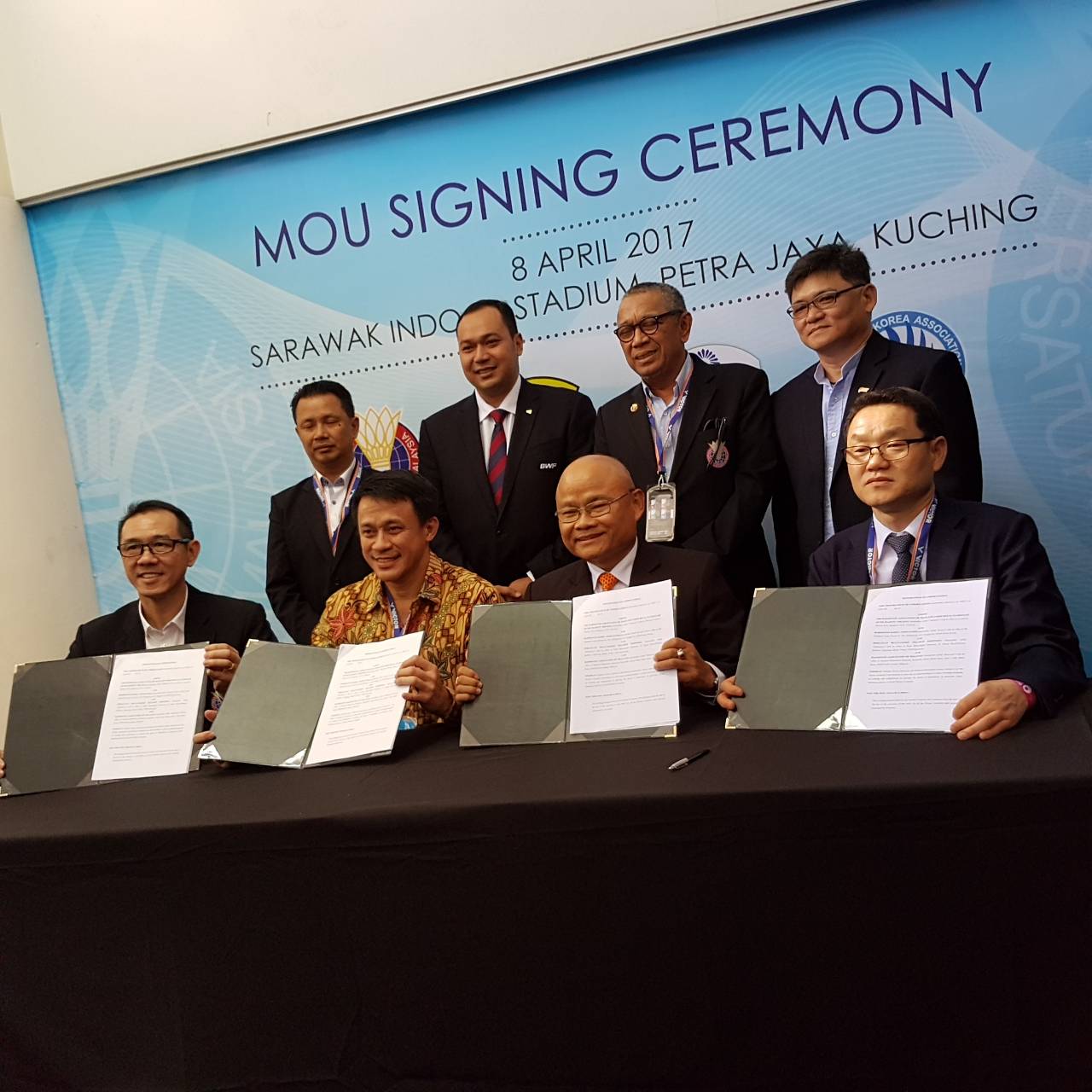 แบดมินตัน 4 ประเทศ ลงนาม MOU แลกเปลี่ยนนักแบดมินตันเยาวชน แบดมินตัน 4 ประเทศ ลงนาม MOU แลกเปลี่ยนนักแบดมินตันเยาวชน