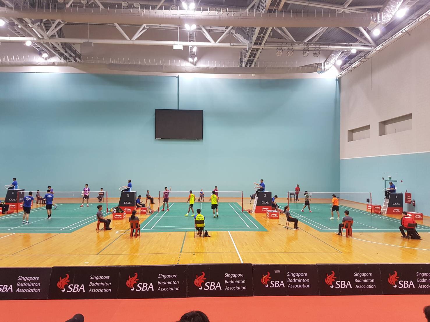 การแข่งขันแบดมินตัน OUE Singapore Youth International Series 2017 รอบก่อนรองชนะเลิศ