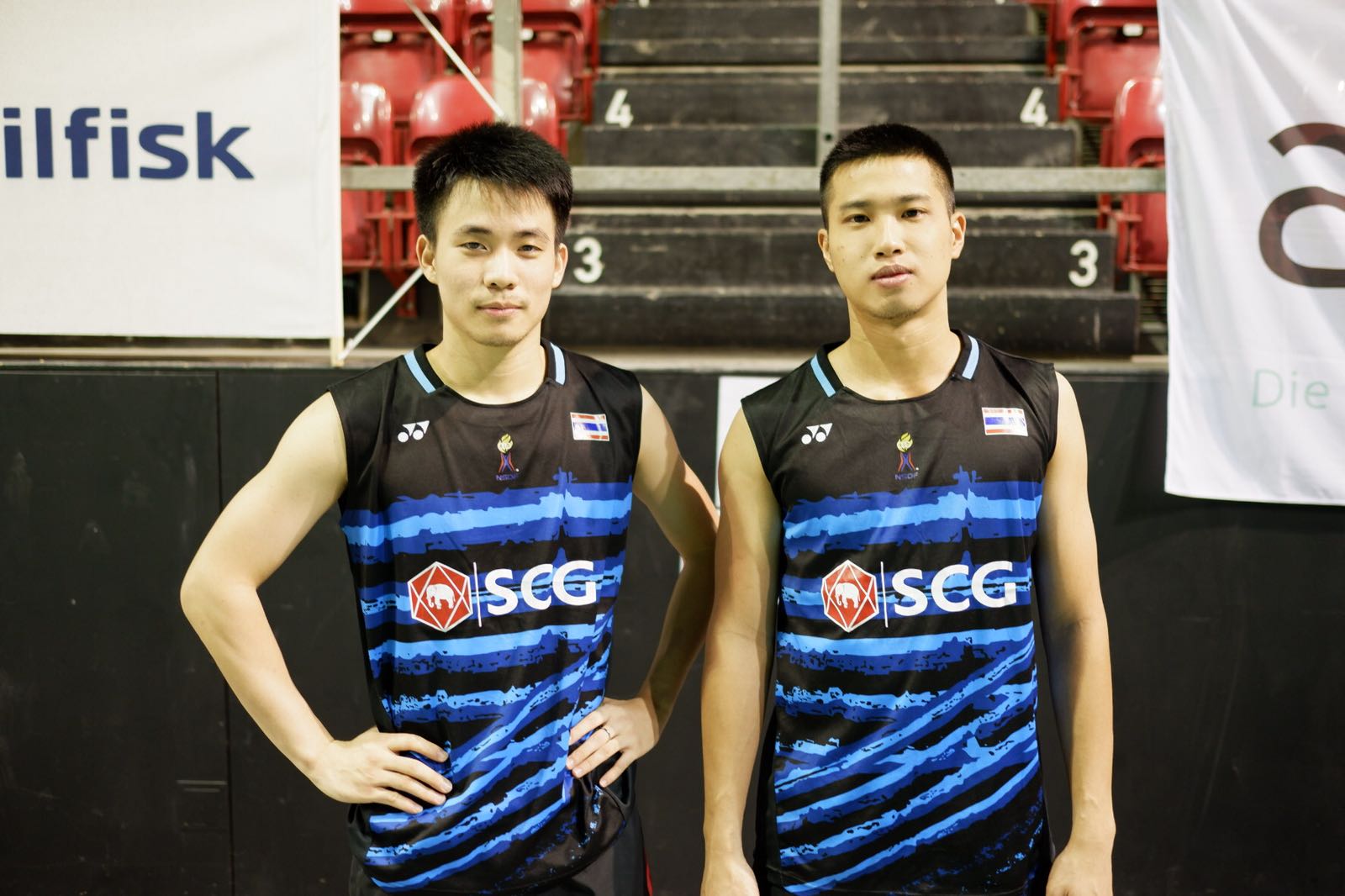 ติณณ์-กิตติศักดิ์ เอาชนะ มณีพงศ์-นันทกานต์ เข้ารอบชิงฯ Swiss Open 2018