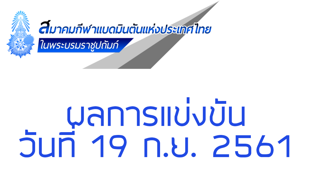 ผลการแข่งขันแบดมินตัน 
