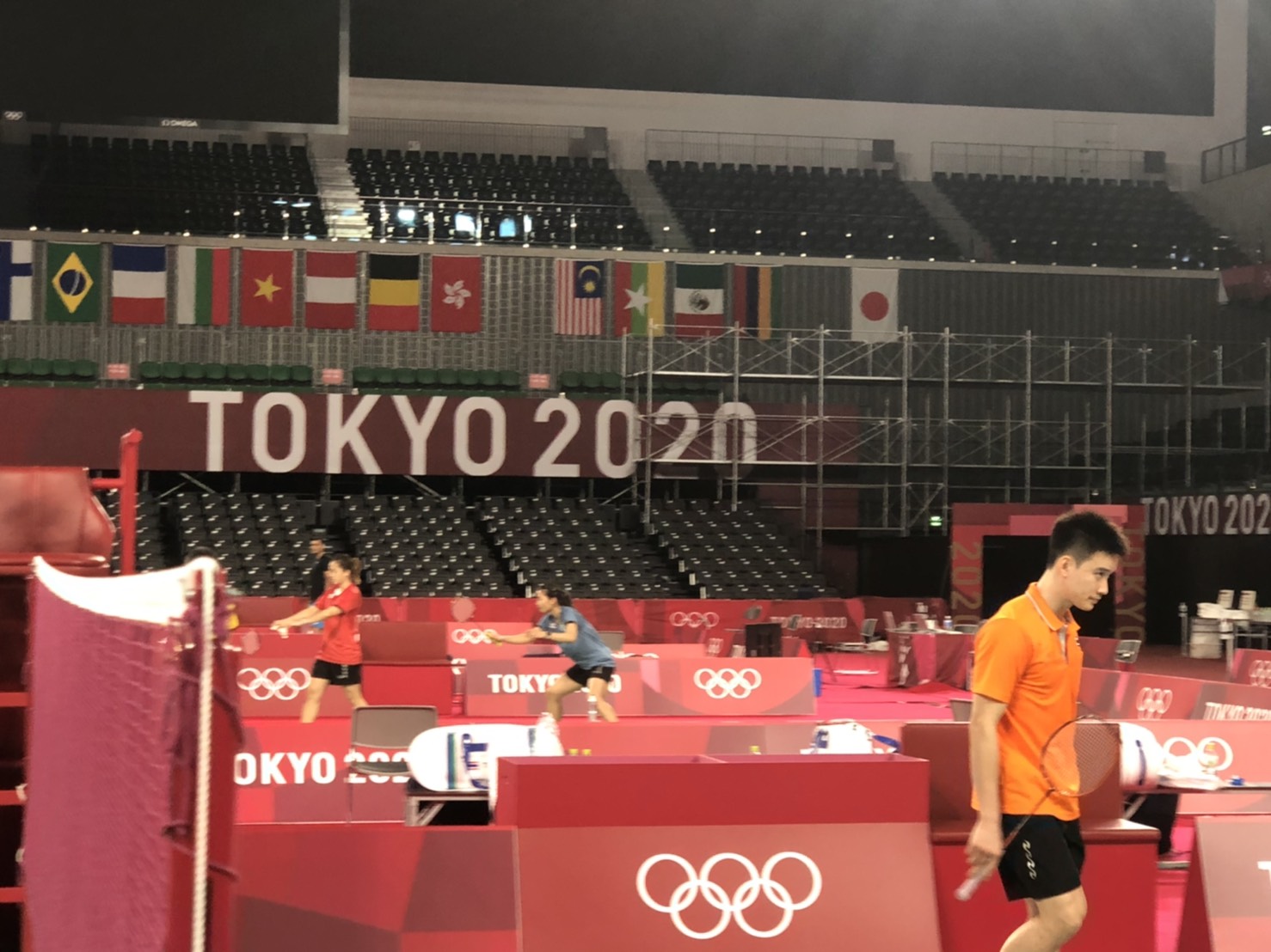 7 แบดมินตันโอลิมปิกไทย พร้อม ลงฝึกซ้อมสนามจริง วันแรกแล้ว 