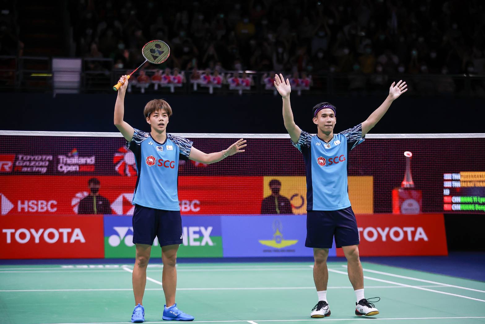 “บาส-ปอป้อ” ล้มแชมป์โอลิมปิก เข้าชิง “ไทยแลนด์ โอเพ่น 2022” “บาส-ปอป้อ” ล้มแชมป์โอลิมปิก เข้าชิง “ไทยแลนด์ โอเพ่น 2022”