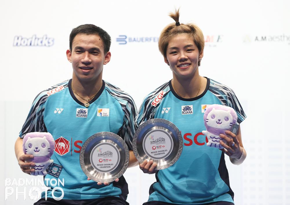 “บาส-ปอป้อ” คว้าแชมป์ สิงคโปร์ โอเพ่น 2022