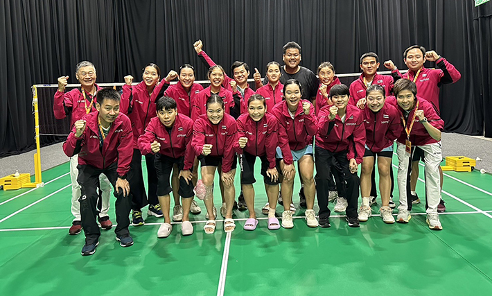 สาวไทย ฮอตปราบอินโดนีเซียทะลุชิงขนไก่ทีมเอเชีย  