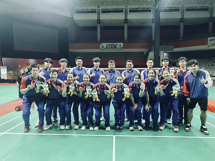 แบดมินตันไทย สุดจัดผงาดเจ้าเหรียญทองกีฬาม.อาเซียน ครั้งที่ 21 แบดมินตันไทย สุดจัดผงาดเจ้าเหรียญทองกีฬาม.อาเซียน ครั้งที่ 21