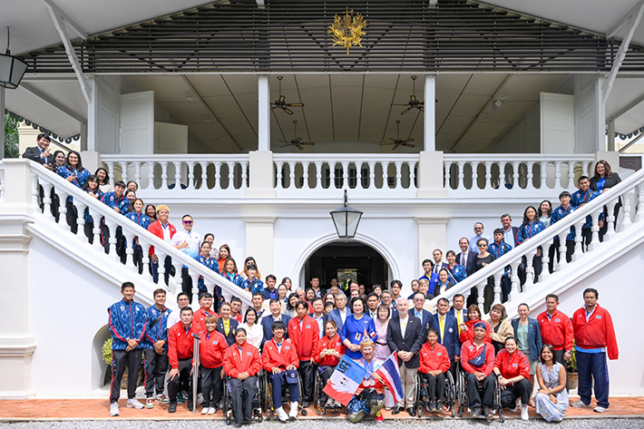 เอกอัครราชทูตฝรั่งเศส จัดงานเลี้ยงฉลองชัยนักกีฬาโอลิมปิก-พาราลิมปิก 2024 เอกอัครราชทูตฝรั่งเศส จัดงานเลี้ยงฉลองชัยนักกีฬาโอลิมปิก-พาราลิมปิก 2024