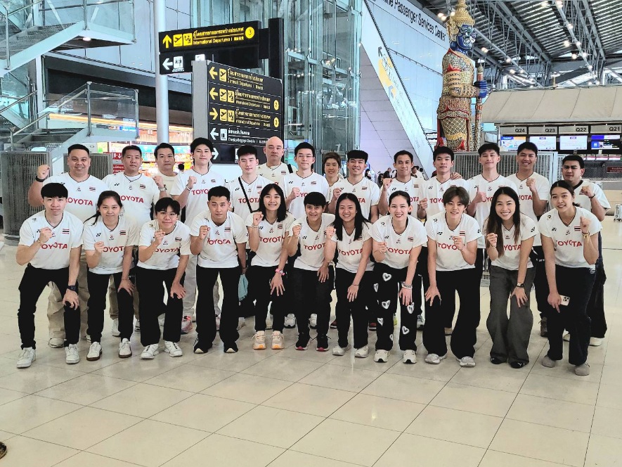 ทัพแบดมินตันไทย บินสู่เซี่ยเหมิน ลุยศึกทีมผสมโลก สุธีรมาน คัพ 2025 ทัพแบดมินตันไทย บินสู่เซี่ยเหมิน ลุยศึกทีมผสมโลก สุธีรมาน คัพ 2025
