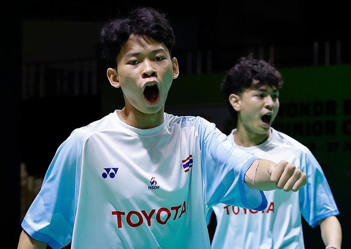 แบดมินตันเยาวชนไทยสุดแกร่ง เฉือนญี่ปุ่น หวุดหวิด รั้งจ่าฝูงเยาวชนเอเชีย แบดมินตันเยาวชนไทยสุดแกร่ง เฉือนญี่ปุ่น หวุดหวิด รั้งจ่าฝูงเยาวชนเอเชีย
