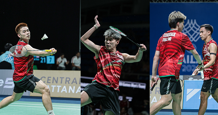 แบดมินตันทีมชายไทยสู้เต็มที่พ่ายมาเลเซีย 1-3 คู่ ซิวทองแดงซีเกมส์ 2025 