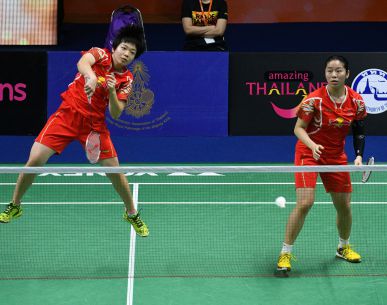 "เฉิน ชิงเฉิน/เจีย ยี่ฟาน" ชนะคู่จากอินโดนีเซีย "ไทยแลนด์ มาสเตอร์ส 2017"
