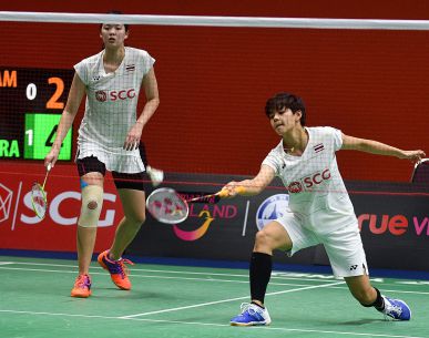 นักแบดมินตันไทยที่จะลงสนามการแข่งขัน"ไทยแลนด์ มาสเตอร์ส 2017"ในวันนี้