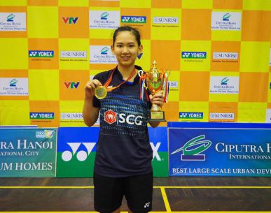 "พรปวีณ์" คว้าแชมป์ CIPUTRA HANOI - YONEX SUNRISE Vietnam International Challenge 2017