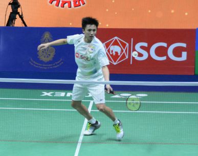 ผลการแข่งขันแบดมินตัน "โอยูอี สิงคโปร์ โอเพ่น 2017" วันที่ 12 เม.ย. 2560 ช่วงเช้า
