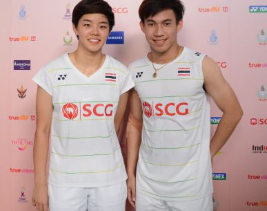 ร่วมส่งใจเชียร์ บาส-ปอป้อ ลงแข่งรอบรองชนะเลิศ การแข่งขันแบดมินตันชิงแชมป์เอเชีย วันนี้ 29 เมษายน 2560