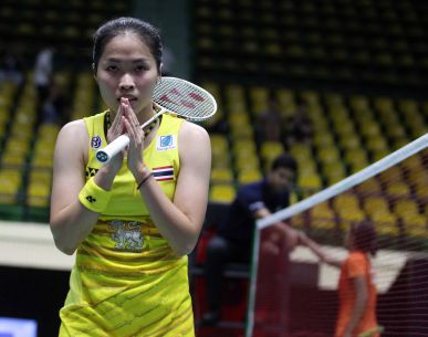 "รัชนก" ตบซิวชัยลิ่วรอบ 2 แบดฯเอสซีจีไทยแลนด์ โอเพ่น 2017