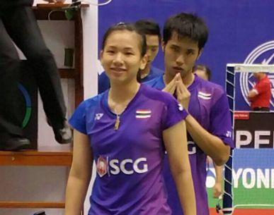 "ติณณ์-พชรพรรณ" เข้ารอบรองชนะเลิศ "โยเน็กซ์ โอเพ่น จีนไทเป 2017"