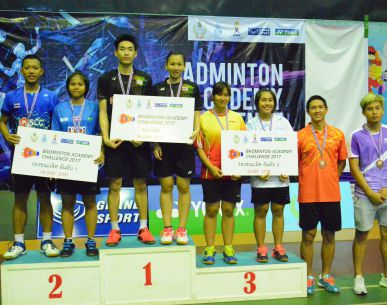 สรุปผล Badminton Academy Challenge สนามที่ 2 จังหวัดนครสวรรค์ รอบชิงชนะเลิศ