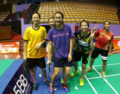 สรุปผลการแข่งขัน รายการ "Badminton Asia U17 & U15 Junior Championships 2017" วันที่ 5 ต.ค. 60