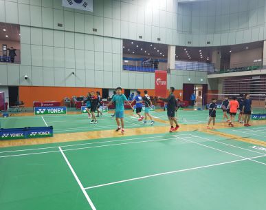 การแข่งขันแบดมินตัน YONEX Korea Junior Badminton Championships 2017 รอบก่อนรองชนะเลิศ