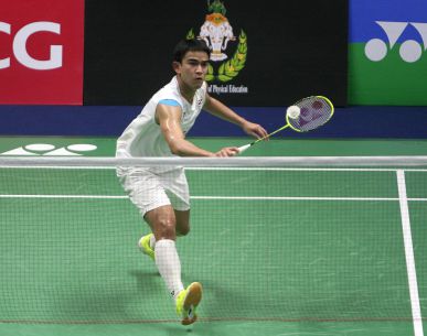 โฆษิต เพชรประดับ แพ้ Jeon Hyeok Jin เจ้าภาพ ในการแข่งขันรายการ Korea Masters 2017