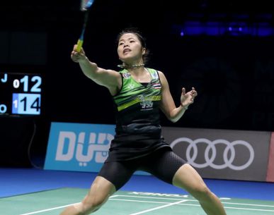 รัชนก อินทนนท์ แพ้ เฉิน ยู่เฟย ในการแข่งขันแบดมินตัน ดูไบ เวิลด์ ซูเปอร์ซีรีส์ ไฟนอล 2017