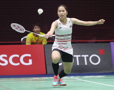 "เมย์" รัชนก พ่าย ไซน่า เนวาล รอบรองชนะเลิศ Indonesia Masters 2018