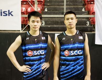 ติณณ์-กิตติศักดิ์ เอาชนะ มณีพงศ์-นันทกานต์ เข้ารอบชิงฯ Swiss Open 2018