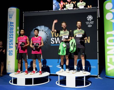 ติณณ์-กิตติศักดิ์ คว้ารองแชมป์ชายคู่ YONEX Swiss Open 2018