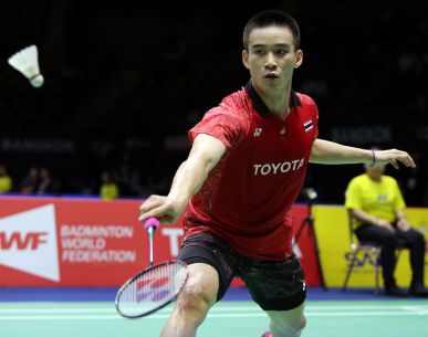 "กันตภณ" ตบลิ่วรอบ 8 คนแบด โตโยต้า ไทยแลนด์ โอเพ่น 2018