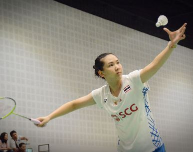 แชมป์เก่าไม่พลิก "หมิว- กัน" ฉลุยเดี่ยวขนไก่ SCG ออลไทยแลนด์