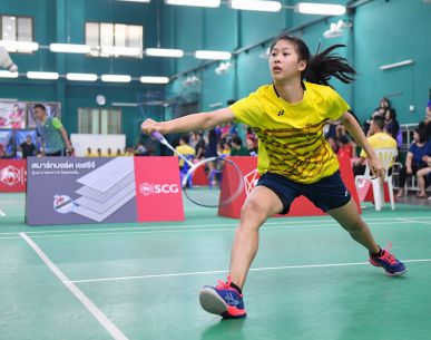 ผลการแข่งขันแบดมินตัน SCG JUNIOR BADMINTON 2019 รอบคัดเลือกภาคเหนือ 22 มีนาคม 2562