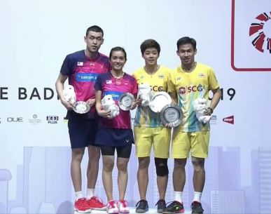 "บาส-ปอป้อ" คว้าแชมป์ "สิงคโปร์ โอเพ่น 2019"