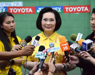 "คุณหญิงปัทมา" หวังขนไก่ไทย  รักษาฟอร์มติดลุย "เวิลด์ทัวร์ ไฟนอล"