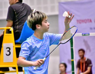 ผลการแข่งขัน โตโยต้า แบดมินตันเยาวชน รอบชิงชนะเลิศเยาวชนแห่งประเทศไทย ปี 2563 วันแรก