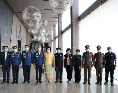 คณะฯ ตรวจเยี่ยมอิมแพคและบริเวณโดยรอบ มั่นใจแบดมินตันเวิลด์ทัวร์ 3 รายการใหญ่ จัดได้ตามมาตรการป้องกันเคร่งครัดและความปลอดภัยขั้นสูงสุดทุกจุด