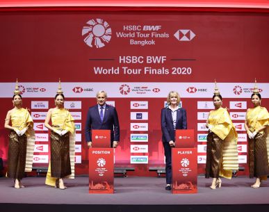 จับสายขนไก่ เวิลด์ ทัวร์ ไฟนอลส์ 2020 "เมย์ รัชนก" แก้มือ "ไต้ จือ อิ่ง" คู่ผสม “บาส-ปอป้อ” ร่วมกรุ๊ปออฟเดธ