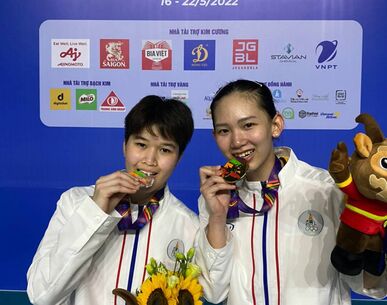 "คุณหญิงปัทมา" ชื่นชมนักแบดมินตันไทยโชว์ผลงานสุดยอด กวาด 4 ทองซีเกมส์ - "บาส-ปอป้อ" รองแชมป์ไทยแลนด์โอเพ่น