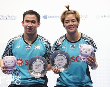 “บาส-ปอป้อ” คว้าแชมป์ สิงคโปร์ โอเพ่น 2022