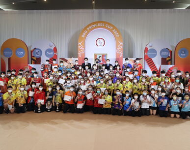 เสร็จสิ้นการแข่งขันกีฬาแบดมินตัน “BBG Princess Cup 2022”
