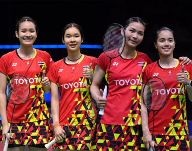 กิ๊ฟ-วิว อันนา-มูนา นักแบดหญิงไทย ชิงกันเอง ในศึก ไฮโล โอเพ่น 2022