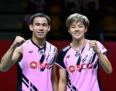 "บาส-ปอป้อ" คว้าชัย 2 แมตช์รวดตีตั๋วรอบตัดเชือกแบดเวิลด์ทัวร์ ไฟนอลส์