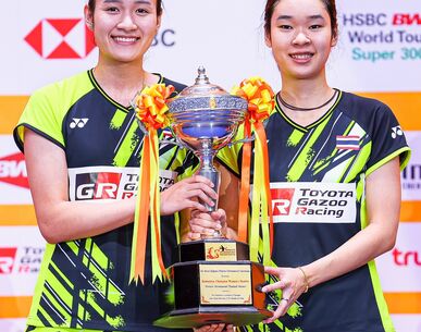 “อันนา-มูนา” ฮอตตบคู่เกาหลีฯ คว้าแชมป์แรกปี 2023 ศึกขนไก่ไทยแลนด์มาสเตอร์ส