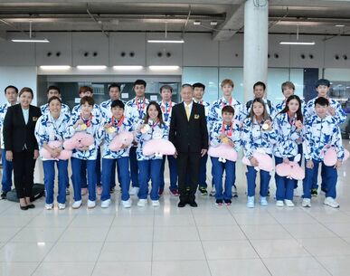 ทีมตบลูกขนไก่ไทยถึงบ้าน ผลงานซีเกมส์ตามเป้า 2 ทอง