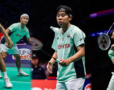 สุดยอด! แบดมินตันไทยฟอร์มร้อนแรงต่อเนื่อง ถล่ม แอลจีเรีย 5-0 ทะลุ 8 ทีมสุธีรมาน คัพ 