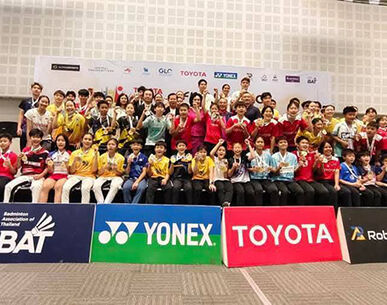 "ธนกฤต" ผงาดแชมป์แบดมินตัน โตโยต้า ยูธ ไฟนอลส์ 2025