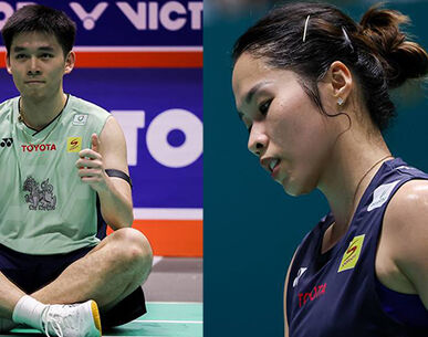 "วิว" กุลวุฒิ ระเบิดฟอร์มแซงชนะหืดจับ -  "เมย์" รัชนก พลิกล็อกตกรอบแรก ไชน่า โอเพ่น