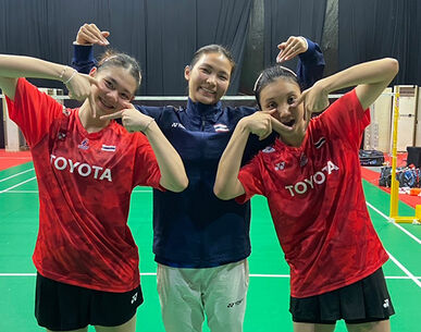 "แพท-กัสจัง" โชว์ฟอร์มดุ ทุบคู่เจ้าถิ่น 2 เกมรวด ทะลุชิงแบดมินตันเยาวชนเอเชีย 2025