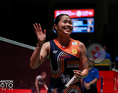 "เมย์ รัชนก" สุดโหดตบขาดลอย ฉลุยรอบ 2 แบดมินตันเจแปน มาสเตอร์ส