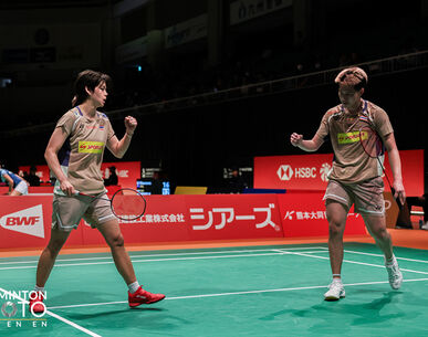 "โอโม่-ปอป้อ" สุดเฉียบ! ต้อนคู่มาเลเซีย ลิ่วรอบตัดเชือก แบดมินตันไซเอ็ดโมดี้ 